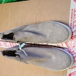 Blondo Georgette Waterproof Hidden Wedge Sneaker Brown 9